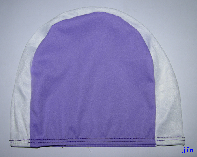 wholesale adult size 100% polyester swimming cap 