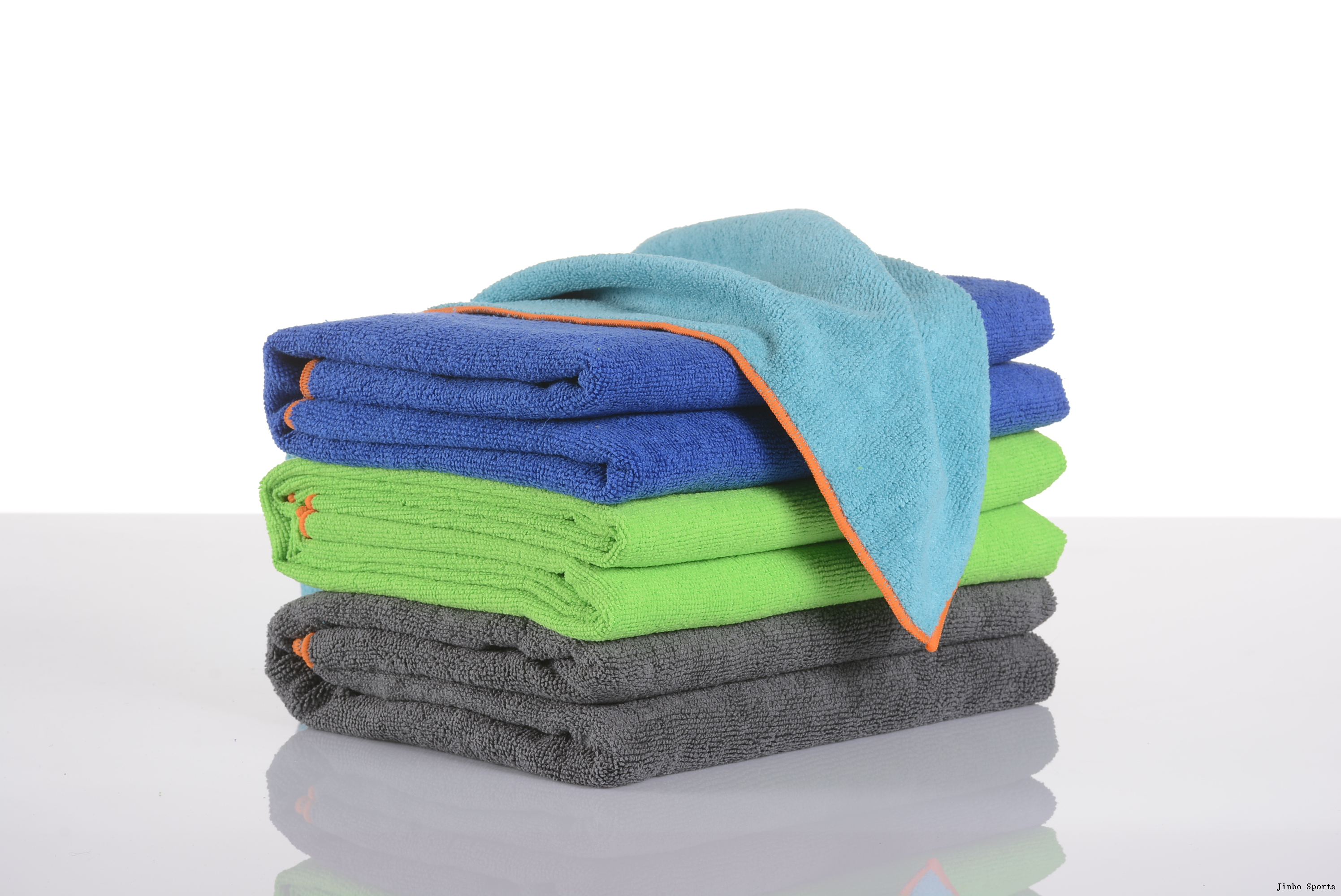 Terry Antiwear Highly absorbent Travel Towel Custom Size And Package OEM Negotiable Reusable fabric towelling Factory direct sell