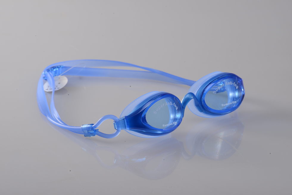 Anti-fog UV Protection Anti-water Wholesale One piece JB7111S Swim Goggles custom color and package