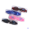 Wholesale Silicone Frames Adult Swimming Goggles No Leaking Anti-fog for Girls And Men