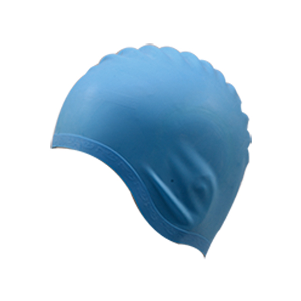Ear protection swim cap